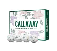 Callaway Pelotas de golf cromadas Tour 2026 (Truvis April Major, una docena)