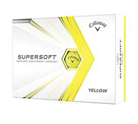 Callaway Supersoft, Pelota De Golf Unisex Adulto, Amarillo, Talla Única