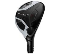 Callaway Quantum Max Fast Womens Palo de golf Hybrid Mano derecha, 4H, 22°, Lady, sí, Mitsubishi Eldio White/Silver 40g