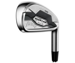 Callaway Quantum Max OS Palo de golf Iron Mano derecha, 5-PW, 6, Regular, Graphite, True Temper Denali Frost Silver 60g