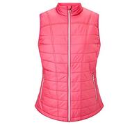 Callaway Quilted Vest Chaleco de Golf, Mujer, Rosa, XL
