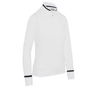 Callaway Thermal Long Sleeve Colourblock Top Brilliant White Camiseta de mujer S