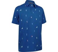 Callaway Time Lapse Mens Galaxy Blue XL Camiseta polo