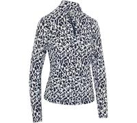 Callaway Two-Tone Geo Sun Protection Womens Peacoat S Camiseta polo