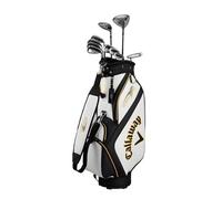 Callaway Warbird 21 set de golf de hombre, grafito + cart bag, blanco