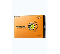 Callaway WARBIRD 23 YLW Golf Balls, 1 Dozen (Pack of 12), 2 Pieces, Yellow