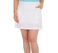Callaway Womens Heather Skort Falda pantalón, Blanco Brillante, S para Mujer