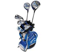 Callaway X Paquetes, Mano Derecha, Juego empaquetado de 6 Piezas, Azul, Unisex Adulto, Xj Junior Golf Set Level 2 RH Blue