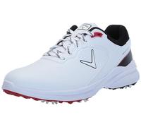 Callaway Zapatos de Golf Solana TRX V3 para Hombre, Blanco/Negro, 15 Wide