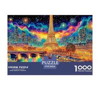 Calle de París Puzzle para Adultos Un Imposible Rompecabezas De Alta Definición - El Regalo Original Y Sorprendente para Esta Navidad, Recomendado Desde 14 Años 38x26cm/1000pcs