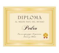 CALLE DEL REGALO Diploma honorifico Personalizado para quien tu Quieras