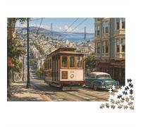 Calle Hyde de San Francisco Puzzle 1000 Piezas, Actividad Familiar