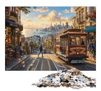 Calle Hyde Puzzle de Madera 1000 Piezas, Juego Relajante Creativo