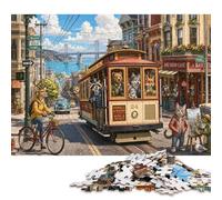 Calle Hyde Puzzle de Madera 300 Piezas, Regalo Decorativo Creativo