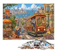 Calle Hyde Puzzle de Madera 500 Piezas, Juego Relajante Creativo