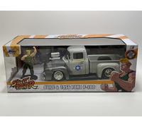 Calle Luchador Guile Figura Y 1956 Ford F-100 1:24 Escala Jada 34373 253255057