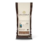 Callebaut Fairtrade Milk Chocolate Chips Polybag (Paquete de 10kg)
