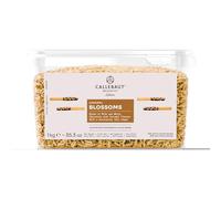 Callebaut Flores de caramelo, 1 kg, chocolate blanco y leche con sabor a caramelo