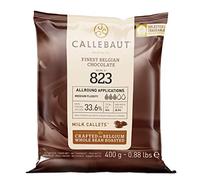 Callebaut N° 823 (33,6%) - Cobertura de Chocolate con Leche Belga - Finest Belgian Milk Chocolate (Callets) 400g