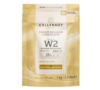 Callebaut W2 28% pepitas de Chocolate Blanco (callets) 1kg