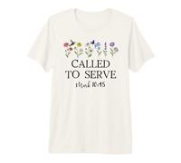 Called to Serve God Jesus Christian Bible Verse Mark 10:45 Camiseta Premium