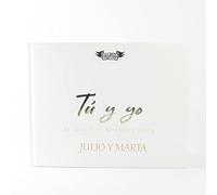Calledelregalo Libro de firmas ‘Tú y yo, el libro de nuestra boda’ personalizado con los nombres de los novios