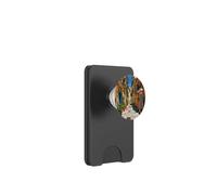 Callejón mediterráneo Colorido Vibrante Arte Callejero Europeo PopSockets PopWallet para MagSafe