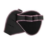 Calleras Levantamiento de palma con mancuernas, almohadillas Unisex antideslizantes, guantes de entrenamiento funcional, gimnasio, entrenamiento, Fitness, deportes for Protector de mano(Pink Grips Pad