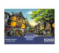 Calles de la Ciudad Rompecabezas De 1000 Piezas Puzzles para Adolescentes Y Niños Jigsaw Puzzles Juguete De Desafío,Puzzles Difíciles, 38x26cm/1000pcs