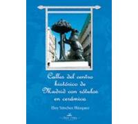 Calles Del Centro Histórico De Madrid Con Rótulos En Cerámica
