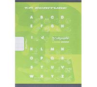 Calligraphe 108502C - Un cahier de travaux pratiques (gamme 8000 de Calligraphe) 32 pages 17x22 cm 90g grands carreaux DL4mmIV et pages unies blanches, couverture carte offset, couleur aléatoire