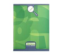 Calligraphe 108704C - Un cahier piqué (gamme 8000 de Clairefontaine) 32 pages 17x22 cm 90g séyès agrandi 4mm, couverture carte offset, couleur aléatoire