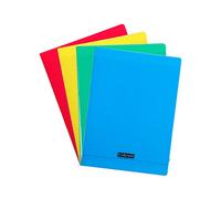 Clairefontaine ES Calligraphe 18060AMZC Juego de 9 Cuadernos Grapados Incoloros (marca 24x32 cm - 48 Páginas Cuadrados Grandes - Papel Blanco 90 g - Cubierta de Polipropileno
