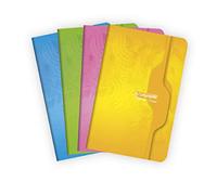 Calligraphe 70C - Gamme 7000, Un Carnet piqué 11x17 cm 96 pages petits carreaux 70g, couverture carte offset couleur aléatoire