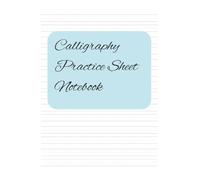 Calligraphy Practice Sheet Notebook: Fun Calligraphy Practice Notebook for Kids - Learn Lettering with Guided Slant Lines & Wide Spacing | 30 Pages | 8.5 x 11 Inches