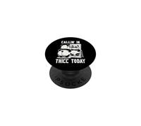 Callin 'in Thicc Today Panda hilarous Funny vergassing tee PopSockets PopGrip Adhesivo