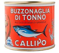 Callipo Atún en Aceite de Girasol 620g Paquete de 12