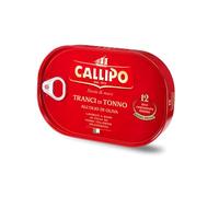 Callipo Tranci di Tonno all'olio di oliva italiano atún en aceite de oliva 320 g rodajas de atún en aceite de oliva 12 meses de maduración