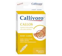 Callívoro Callos | Apósitos Hidrocoloides con Ácido Salicílico | Eliminación de Callos sin Dolor | Protección, Alivio y Reducción de la Presión | Pack 10 Uds