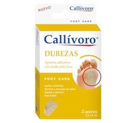 Callívoro Durezas | Apósito Adhesivo para Durezas y Verrugas con Ácido Salicílico | Eliminación sin Dolor | Hidrocoloide Recortable para Protección y Alivio |