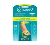 Compeed Callos Medianos, Apósitos Hidrocoloides Pies, Pack 6 uds | Alivio del dolor y presión, contra rozaduras, protección duradera, acolchado, impermeable