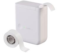 Callstel ELD-105.App etiquetadora térmica portátil con Bluetooth y App, batería 1200 mAh, Blanca