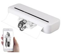 Callstel TD-300 Impresora térmica móvil A4 con batería, Bluetooth, USB-C, 300 dpi, Blanca