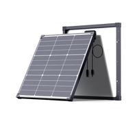 Callsun 50W Panel Solar Monocristalino,N-Type 16 Busbars,Células Solares de 182 mm,Ideal para 12V Batería, Autocaravana, Central Eléctrica de Balcón, Caseta de Jardín, Barco, Camping