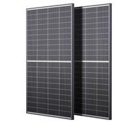 Callsun Panel Solar Monocristalino Bifacial 200W, N-Type 16BB - Ideal para Autocaravanas, Balcones, Cobertizos y Barcos (2PCS 200W)