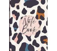 Calm and Wild: Chic Cheetah Print Composition Notebook for Notes, Journaling & Ideas
