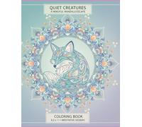 Calm Animal Mandala Coloring Book: Calming Mandala Animals to Color