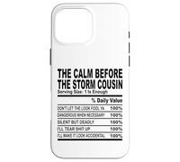 calm before the storm primo nutrición hecho primo hombres mujeres Carcasa para iPhone 16 Pro Max