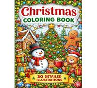 Calm Canva Christmas Coloring Book: Bold and Easy Designs for Adults & Teens