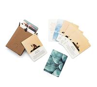 Calm Club Yoga Deck - Tarjetas de yoga de 52 posturas de yoga para principiantes - Ejercicios de yoga y actividades mentales